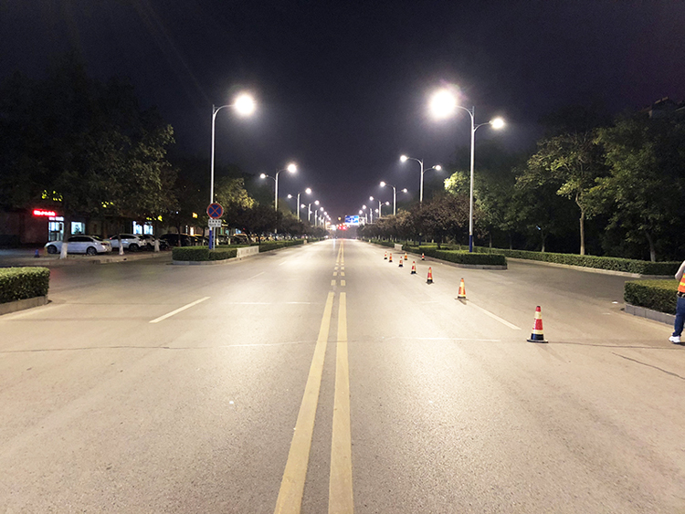 桓臺縣漁洋街、中心大街路燈節能改造工程